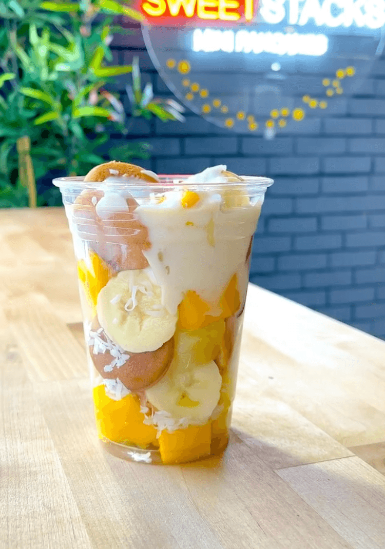 Cheesecake-style cup